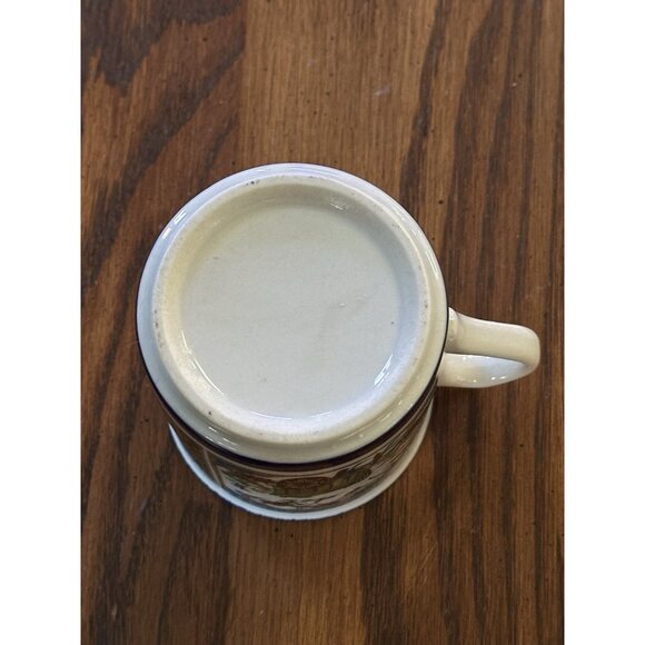 Japanese Imari Style Porcelain Mug Red Green Blue Gold 4” Vintage - Picture 6 of 6